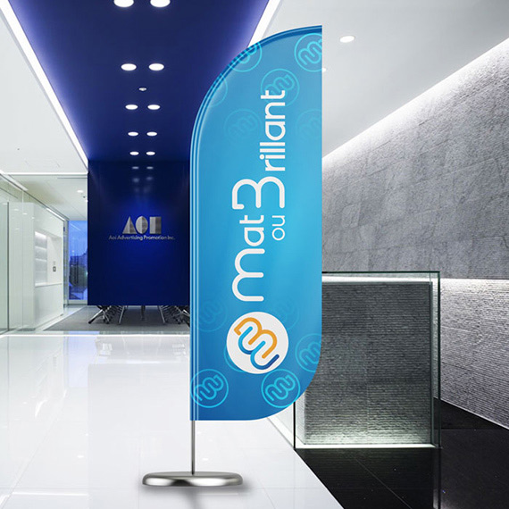 oriflamme et drapeaux